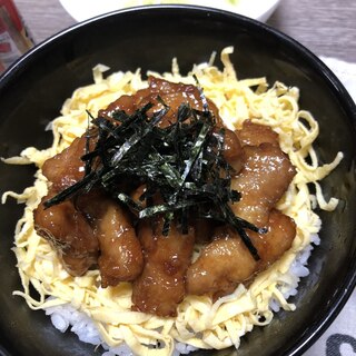 簡単★照り焼きチキン丼★